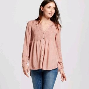 ⬇️$25 Knox Rose boho long sleeve blouse size XXL